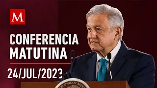 Conferencia matutina de AMLO, 24 de julio de 2023