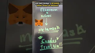 As melhores carteiras de criptomoedas: metamask, BLUE Wallet, Phantom, Exodus e Trust Wallet.