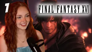 First Final Fantasy Ever! | Final Fantasy XVI | Part 1