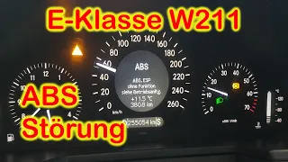 ABS Ausfall W211 / S211 daran kann es liegen...