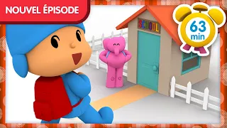 🎒  POCOYO FRANÇAIS - Jour de la Rentrée Scolaire  [63 min] | DESSIN ANIMÉ pour enfants