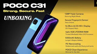 POCO C31 Unboxing in Tamil | POCO C31 Review and Specifications