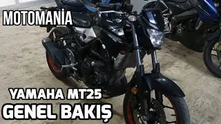 YAMAHA MT25 GENEL BAKIŞ