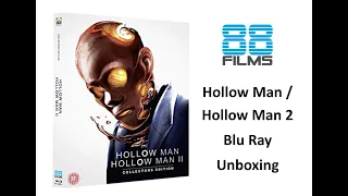 Hollow Man/Hollow Man 2 Blu Ray (88 Films) Unboxing