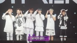 [TheSTAR] 보이프렌드, 데뷔 동기 B1A4 승승장구? "우리도 1위하겠다!"