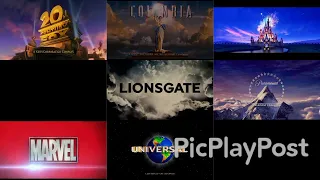 Movie Studios Intros At Once - Previous Logos Of 9 Movie Studios