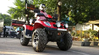 reviewing the powerland ATV 900d | price mileage, features, etc|