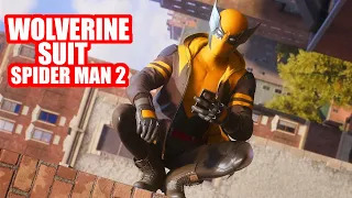 Unrevealed Secret: Epic Wolverine Suit in Spiderman 2 PS5