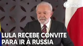 Lula recebe convite de Putin para ir à Rússia