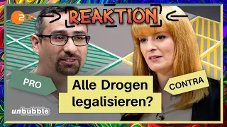 Reaktion auf "Sollten alle Drogen Legal sein?" 13 Fragen Format vom ZDF | Reaktion