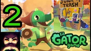 Collecting confetti and friends all over! - Lil gator game [2]