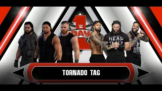 THE SHIELD VS THE BLOODLINE | FULL MATCH - WWE 2K22