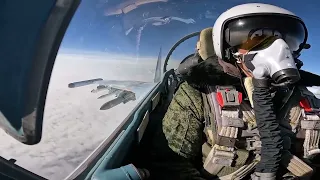 Боевые вылеты летчиков истребителей Су 35С