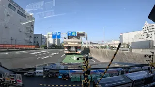 ゴープロドライブ動画@  市川市内～自宅 その４１０の１（市川市内〜千葉市美浜区高洲）