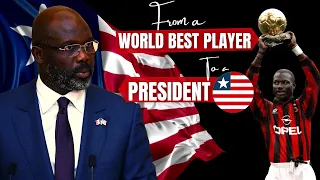 THE MOTIVATIONAL STORY OF GEORGE WEAH | The first professional footballer to become President.