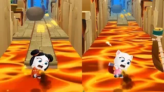 Talking Tom Gold Run - NEW UPDATE  Lucky Angela VS Talking Angela Boss Fight New Year 2020