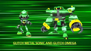 Glitch Metal Sonic and Glitch Omega concept! Sonic Forces Speed Battle