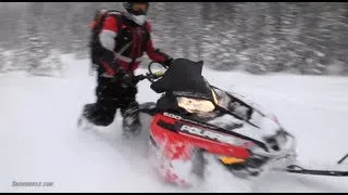 2013 Polaris 600 Pro-RMK 155 Snowmobile Review