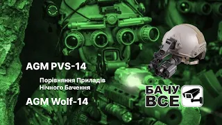 Прилад Нічного Бвченя PVS-14 проти Wolf-14