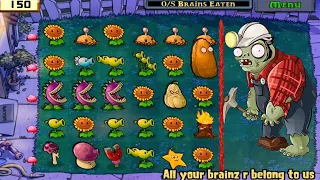 Plants vs Zombies | all i Zombie Chapter in 14:17 minutes Completed GAMEPLAY FULL HD 1080p 60hz