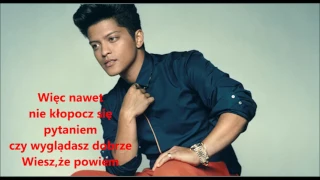 Bruno Mars Just The Way You Are TŁUMACZENIE PL