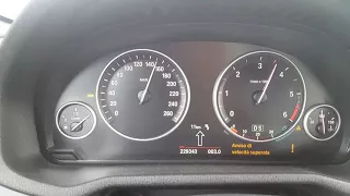 0-150 km/h Bmw X3 MY2012 2.0d