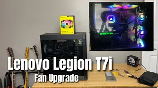 Lenovo Legion T7i Fan Upgrade Guide: Silent and Pretty!