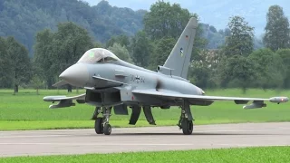 Eurofighter LOUD Takeoff - Zigermeet 2016 (HD)