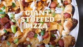 New York City Food - GIANT STUFFED PIZZA