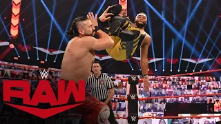 The Street Profits vs. Andrade & Angel Garza: Raw, September 7, 2020