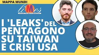 Leaks, i documenti del Pentagono: novità su Taiwan e la crisi Usa