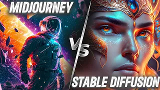Midjourney vs Stable Diffusion (Which One Is Better For You?)