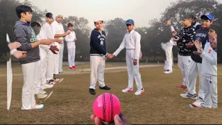 Pink Ball Winters Cup Under 13 Cricket Tournament 🏆🏏#shayanjamal #cricketmatch #matchdayvlog