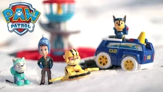 Щенячий Патруль на русском - Щенки в горах Первый Снег. Paw Patrol Air rescue pups. All-stars pups