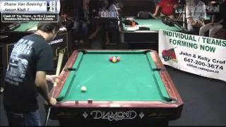 Shane Van Boening vs Jason Klatt 3 at the Clash of the Titans at Shooters