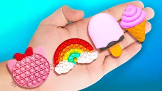 Cute And Colorful Mini Crafts And DIY Jewelry With Polymer Clay, 3D-Pen, Epoxy Resin And Glue Gun