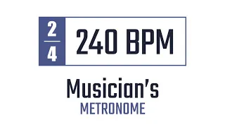 240 BPM - 2/4 - Metronome