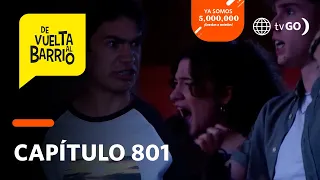De Vuelta al Barrio 4: Pedrito y Matteo se golpearon en el cine frente a Michelle (Capítulo n°801)