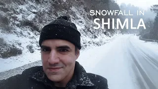 Snowfall in Shimla | Chandigarh to Shimla | Cinematic Film | Vlog - January 2019