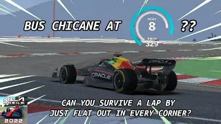 Can you survive a lap by just flat out in every corner? - Ala Mobile Experiments