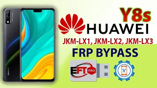 Huawei Y8s FRP Bypass 2021 | Huawei Y9/Y8s (JKM-LX1) Google Account Unlock By EFT Pro