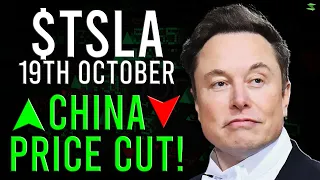 $TSLA- ELON CUTS PRICES IN CHINA! Tesla Stock Complete Analysis 25 October Stox 101 USA