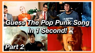 Guess The Pop Punk Song In 1 Second! - Part 2 🧡