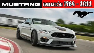 Ford MUSTANG (1964-2022) - Su evolución a través de los años!!!!!