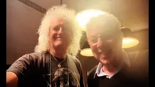 Brian May and Graham Gouldman in Brian's Studio - 24/03/2022