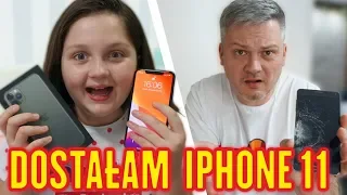 DOSTAŁAM IPHONE 11 PRO MAX 😍 TATA ZNISZCZYŁ TELEFON 😱