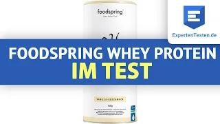 Eiweißpulver Review: Whey Protein Pulver von foodspring im Test 2021