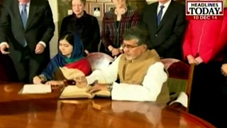 Peace warriors Satyarthi, Malala to be honoured today