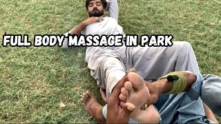 Asmr Full Body Massage by Pakistani Street Barber | #asmr #massage