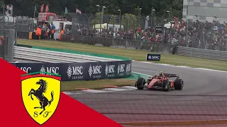 Ferrari F1-75 Formula 1 Car PURE Sound | Silverstone 2022